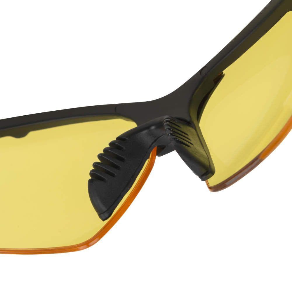 Allen ULTRX Verse Safety Glasses Black with Yellow Lenses