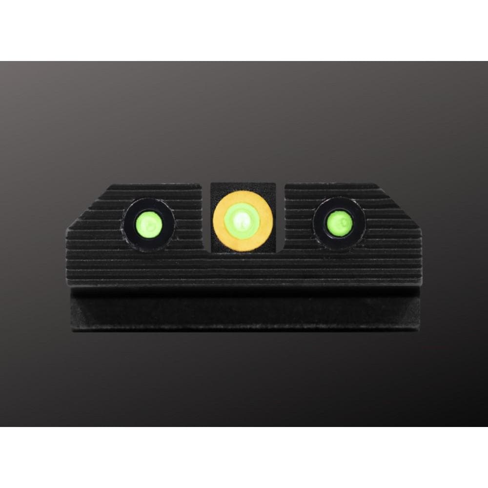 XS Sight Systems R3D 2.0 Night Sights for Glock 20/21/29/30/30S/37/40/41 Orange Front with Black Rear