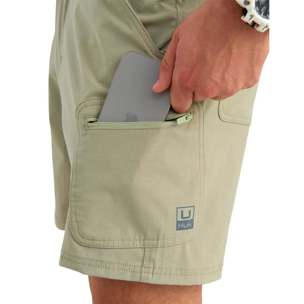 Huk Next Level 7" Shorts Seagrass XL