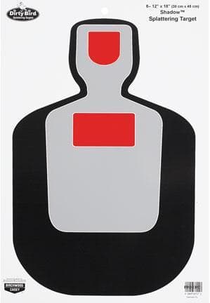 Birchwood Casey Dirty Bird BC19 Shadow Splattering Target 8/Pack