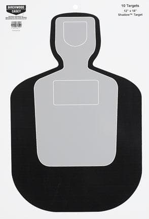 Birchwood Casey Eze-Scorer Targets BC19 Shadow Target 10/Pack
