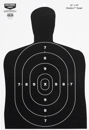Birchwood Casey Eze-Scorer Targets B27 Shadow Target 10/Pack