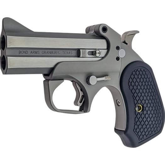 Bond Arms Rowdy XL Handgun .45 LC/.410 2rd Capacity 3.5" Barrel Stainless Steel with Black Grips