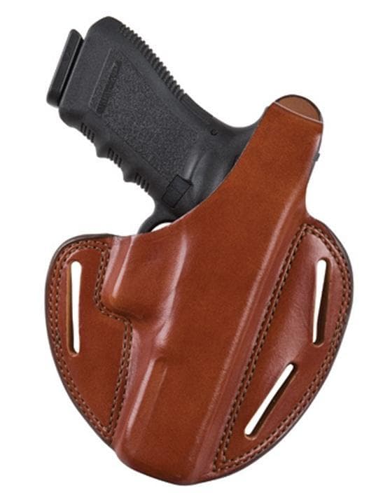 Bianchi Model 7 Shadow II Ruger GP100 4" Plain Tan RH