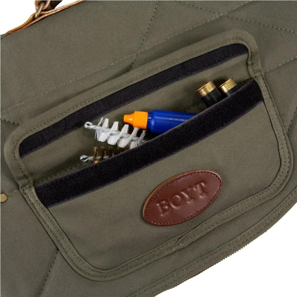 Boyt Signature Series Waxed Canvas Takedown Case Shotgun Case 30" OD Green