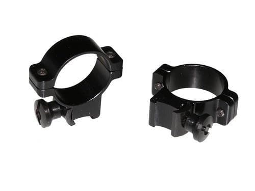 Burris Deluxe Aluminum .22 Rings 1" Medium 0.80 in Actual Height - Gloss