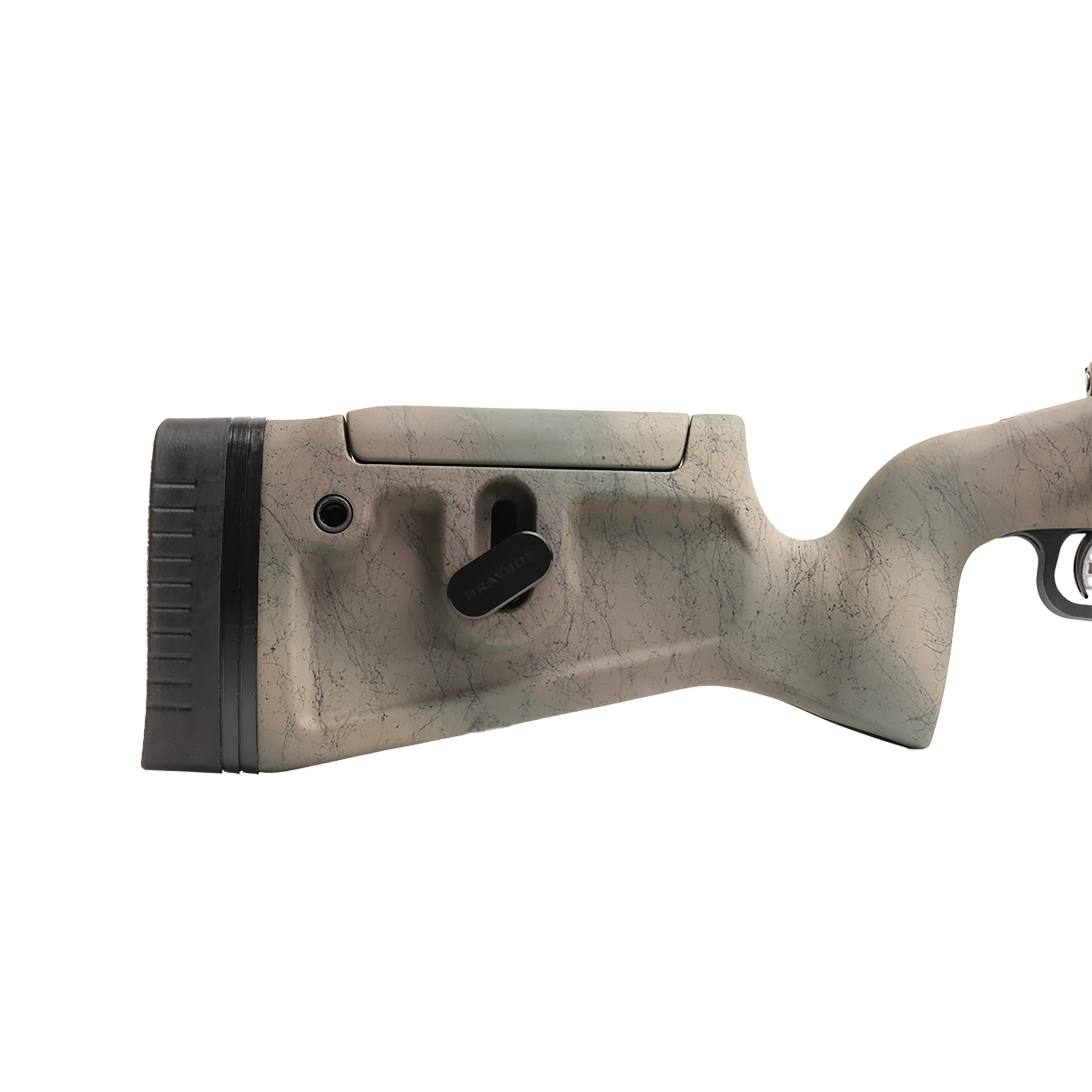 Savage 110 Pro Pursuit Rifle 300 PRC 3rd Capacity 20'' Barrel Earth-tone Camo with Black Web Stock