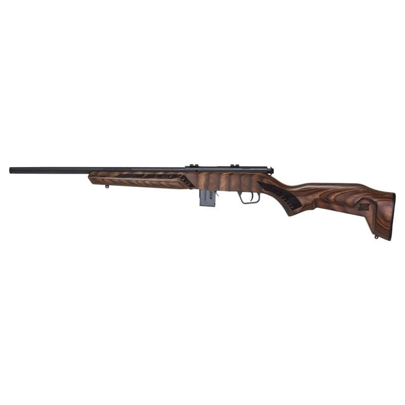 Savage Arms 93 Minimalist Brown Rifle 22 WMR 10/rd 18" Barrel Brown Wood