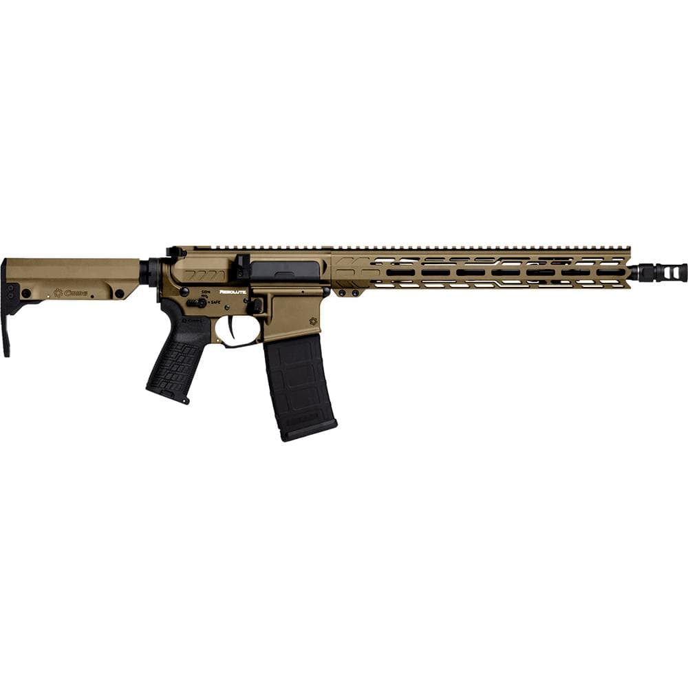 CMMG Resolute Mk4 Rifle 300 Blk 30rd Magazine 14.5" Pinned and Welded Barrel Coyote Tan
