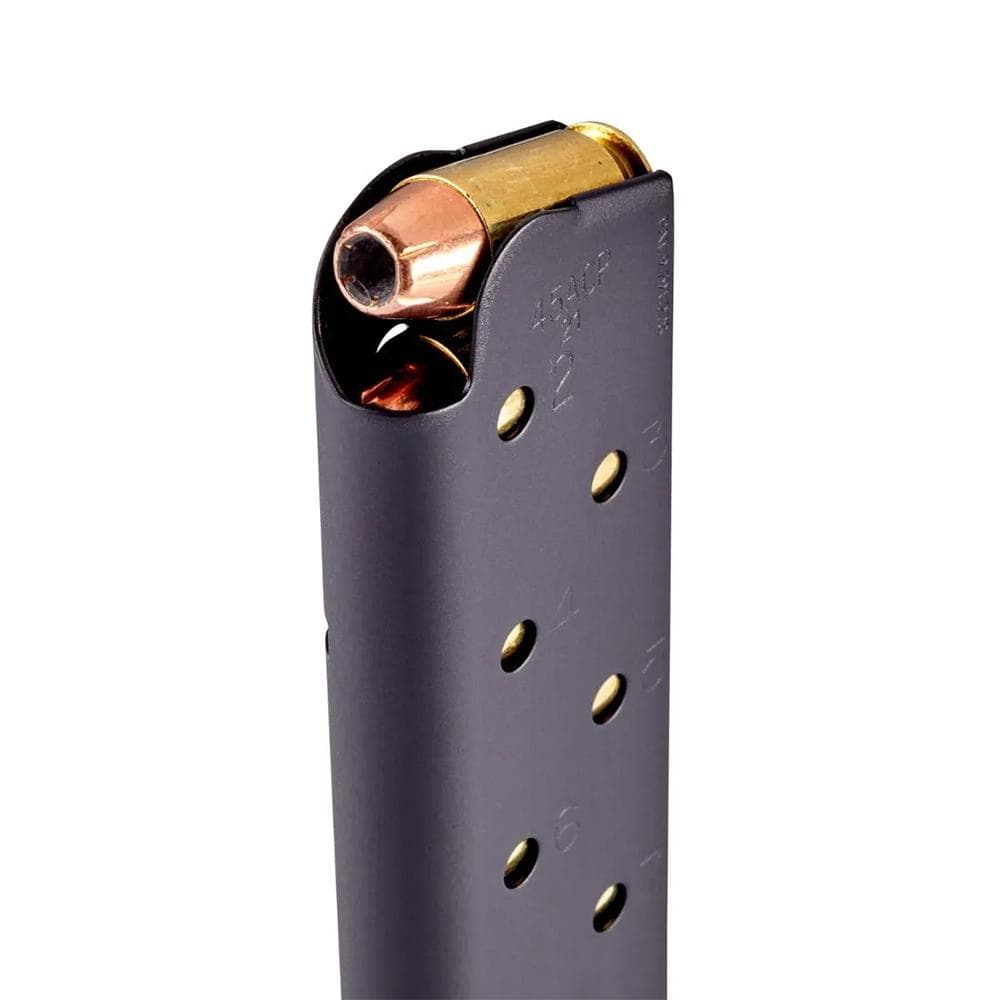 Chip McCormick Railed Power 1911 Full Size Handgun Magazine Black .45 ACP 10/rd