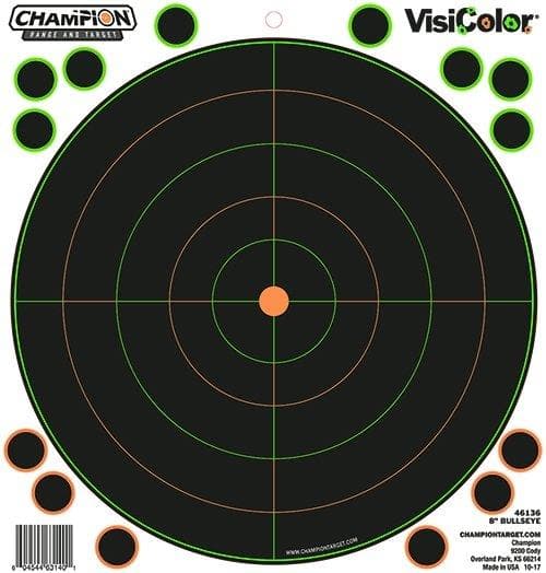 8" BULLS EYE 5PK W/40 PASTORS