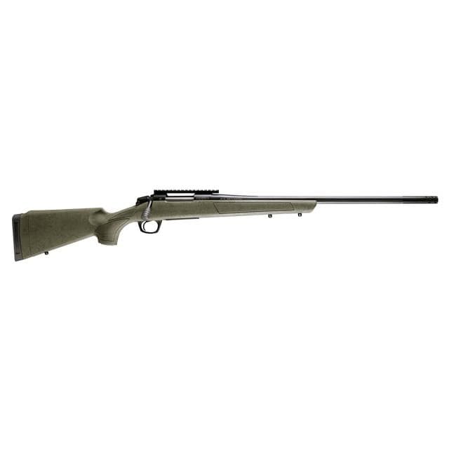 CVA Cascade XT Rifle 6.5 PRC 4rd Capacity 22" Threaded Cerakote Black Barrel OD Green/Black Web Stock Pic Rail