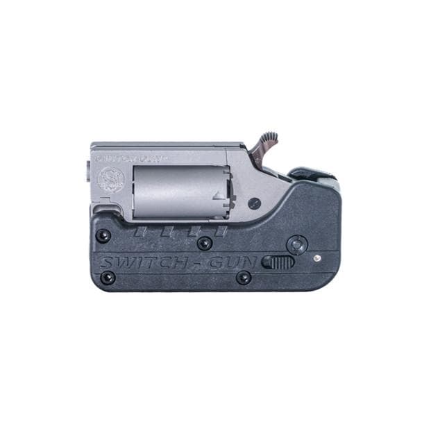 Switch Gun Stainless Steel with Belt Clip Handgun .22 LR 5rd Capacity .75" Barrel Polymer Grip Belt Clip