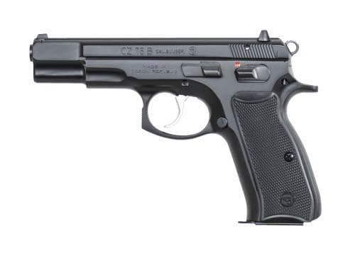 CZ-USA 75 B Handgun 9mm Luger 10rd Magazine 4.6" Barrel Black