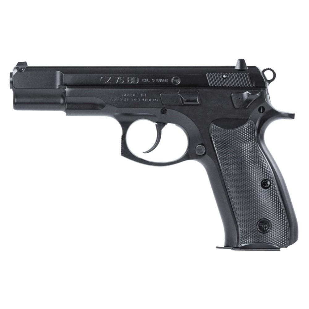 CZ-USA 75 BD Handgun 9mm Luger 16rd Magazine 4.6" Barrel Black