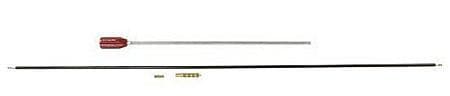J. Dewey 2-Piece Cleaning Rod .50 cal Nylon Coated - Male Thread 12-28