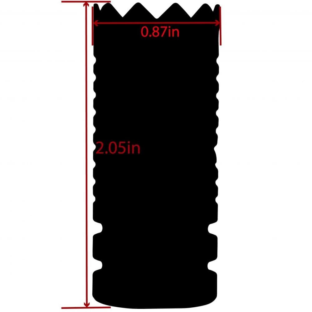 TacFire Crown Style Muzzle Brake .308 5/8x24 Black