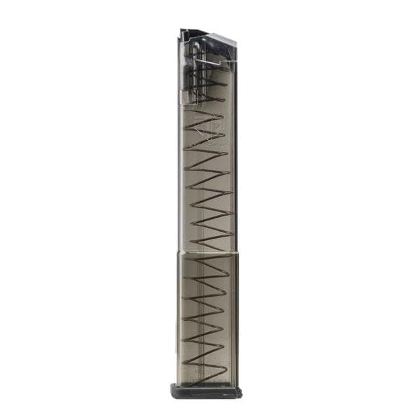 Elite Tactical Systems Carbon Smoke Handgun Magazine for Glock 17 9mm Luger 32/rd