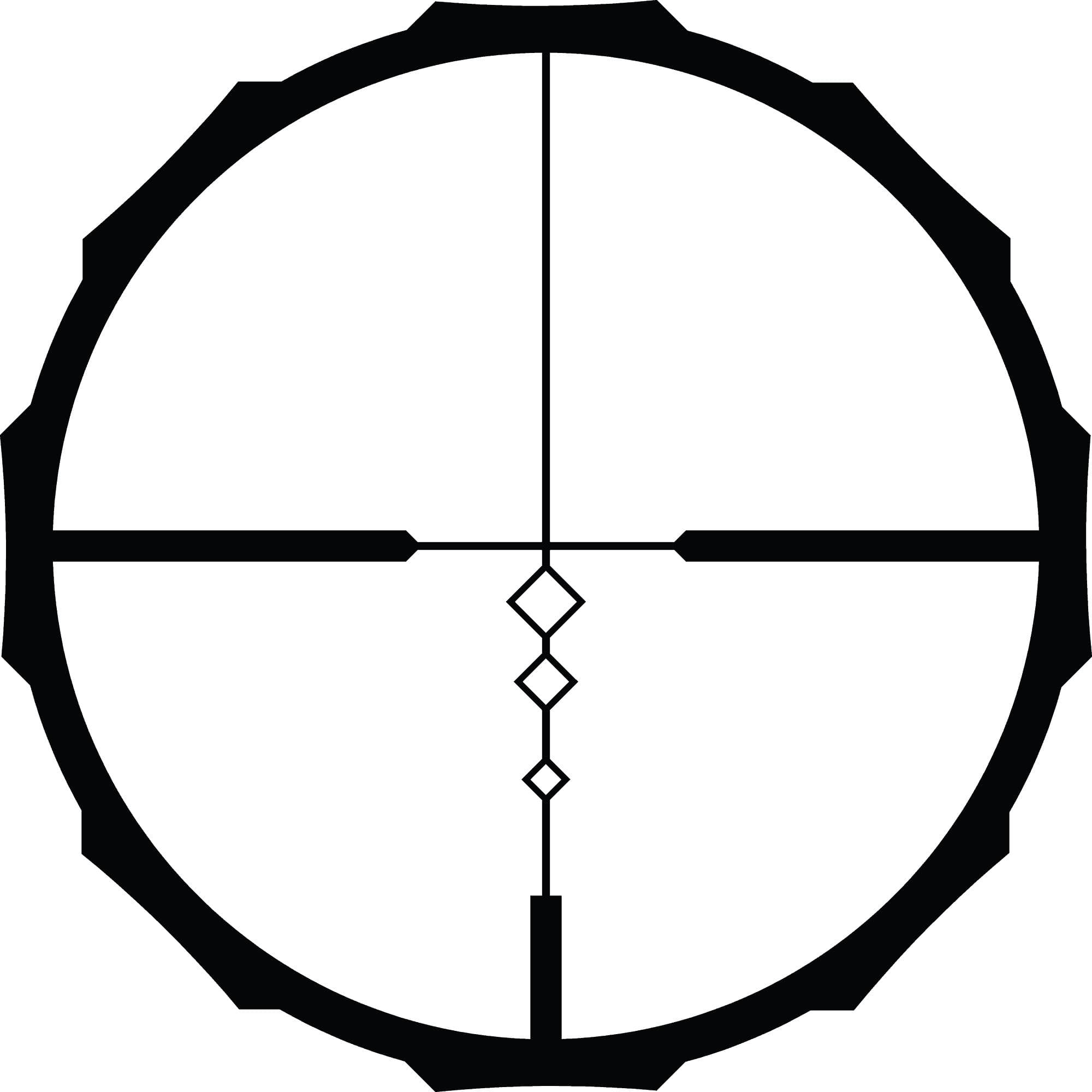 Crimson Trace Brushline Rifle Scope 3-9x50mm 1" SFP BDC Black