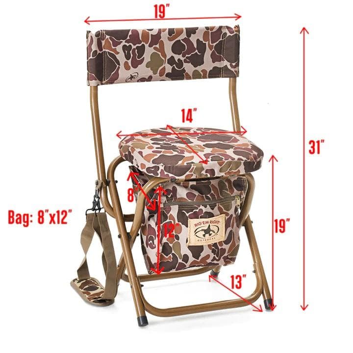 Rig'Em Right Hyde Stool Gore Optifade Marsh