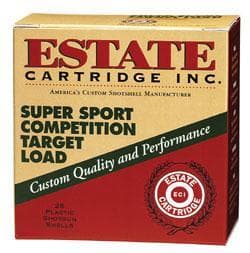 Estate Cartridge Super Sport Shotshells 12 ga 2-3/4" 1-1/8 oz 1145 fps #8 25/ct
