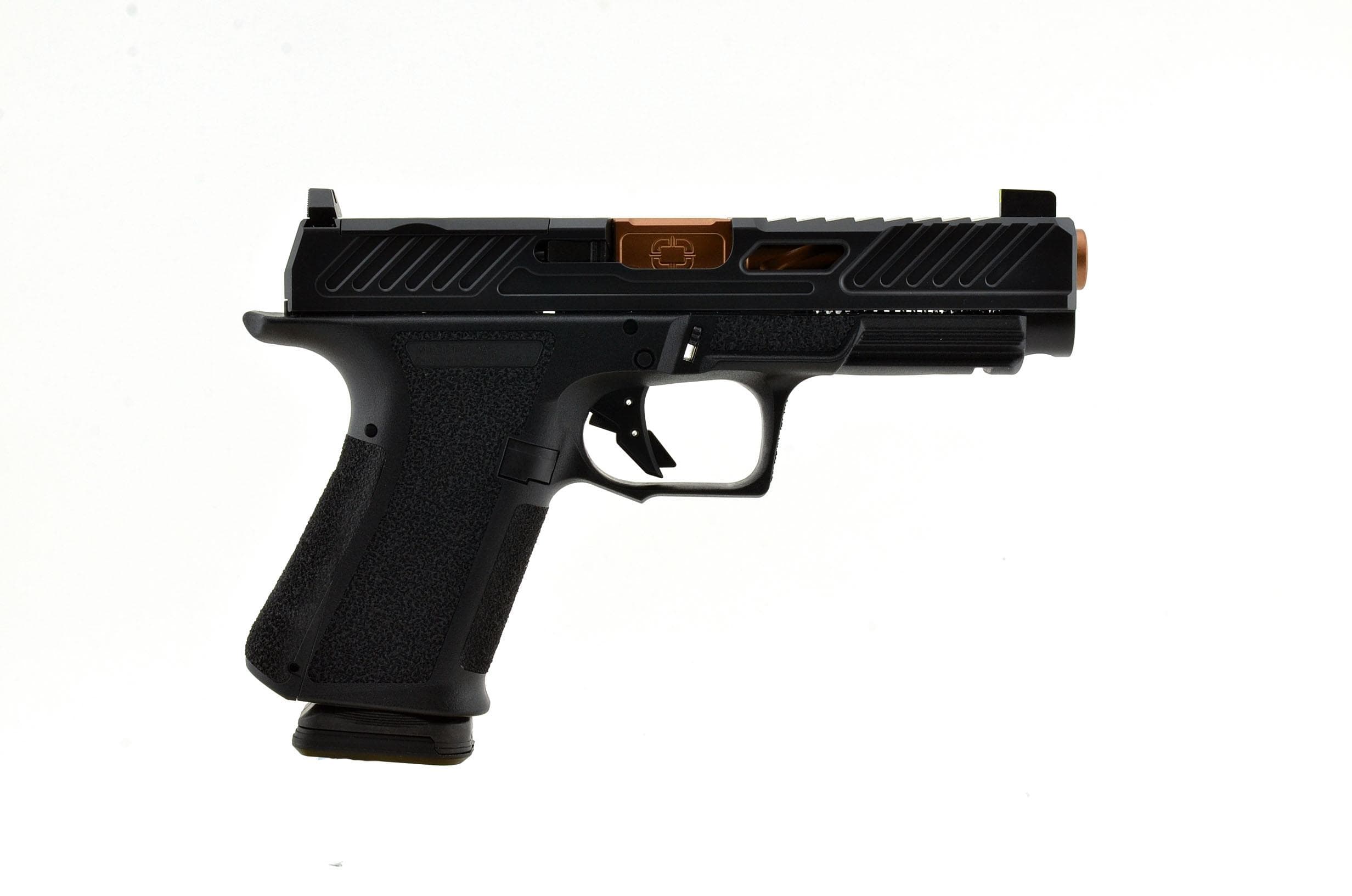 Shadow Systems Optics Ready MR920L Handgun 9mm Luger 15rd Magazine 4.5" Bronze Barrel Black Elite Slide