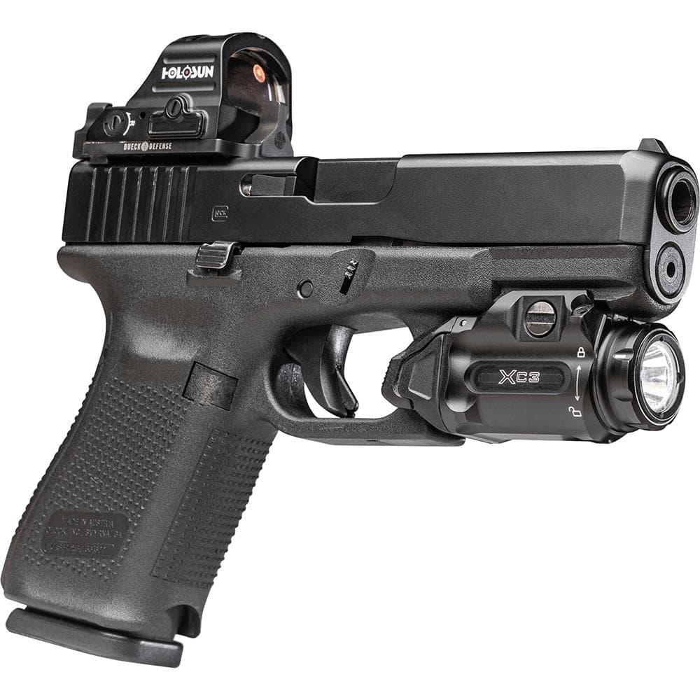 Surefire XC3 Handgun Weapon Light 550 Lumens Black