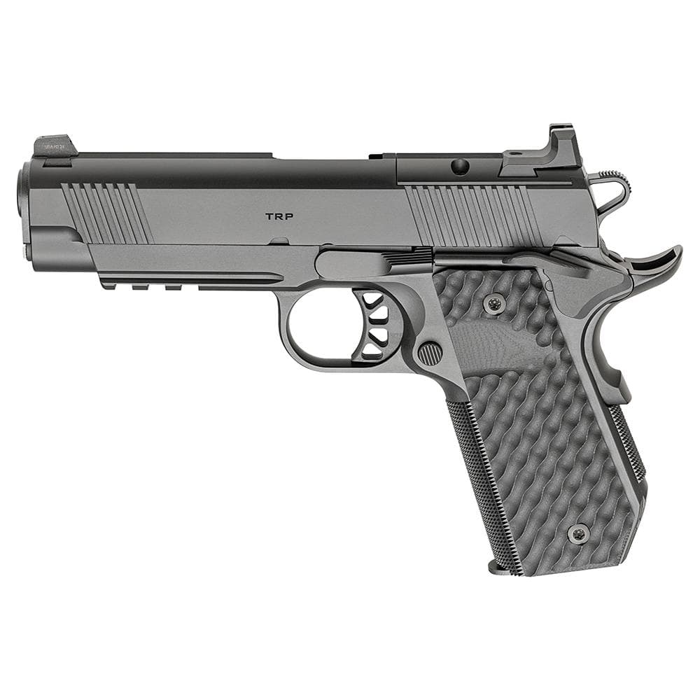 Springfield 1911 TRP AOS Black Handgun .45 Auto 7rd Magazines(3) 4.25" Barrel Optic Cut and Carry Rail