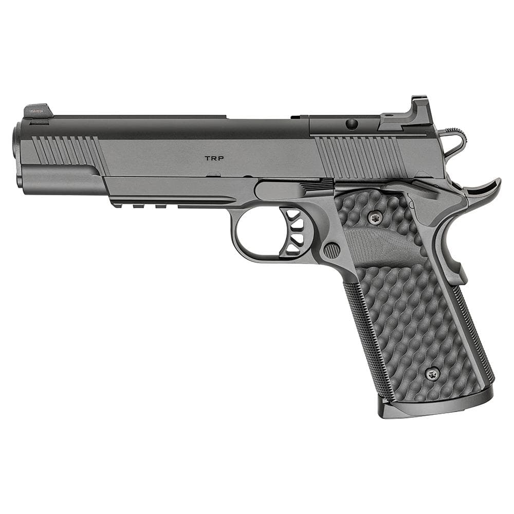 Springfield 1911 TRP AOS Black Handgun .45 Auto 8rd Magazines(3) 5" Barrel Optic Cut and Light Rail