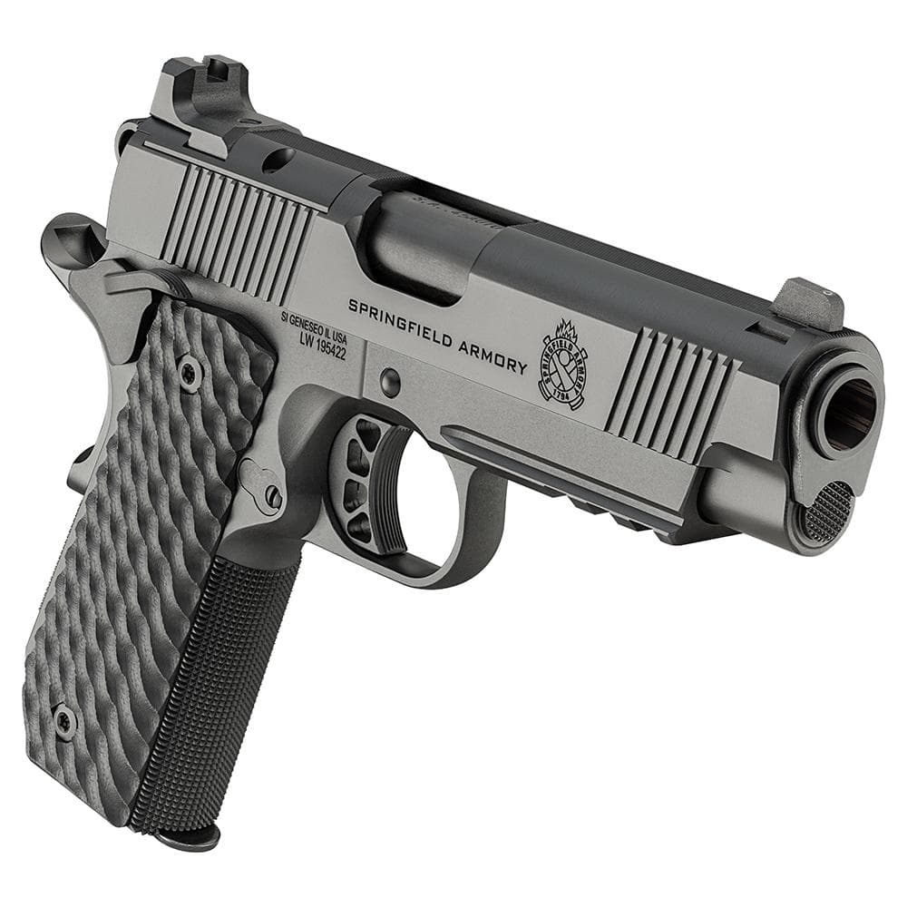 Springfield 1911 TRP AOS Black Handgun 9mm Luger 9rd Magazines(3) 4.25" Barrel Optic Cut and Light Rail