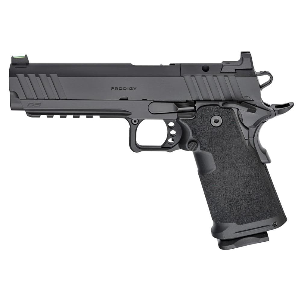 Springfield Gear Pac DS Prodigy AOS Handgun 9mm Luger 20(1)&17(3)rd Magazines 5" Barrel Green Dot & Bag Fiber Front