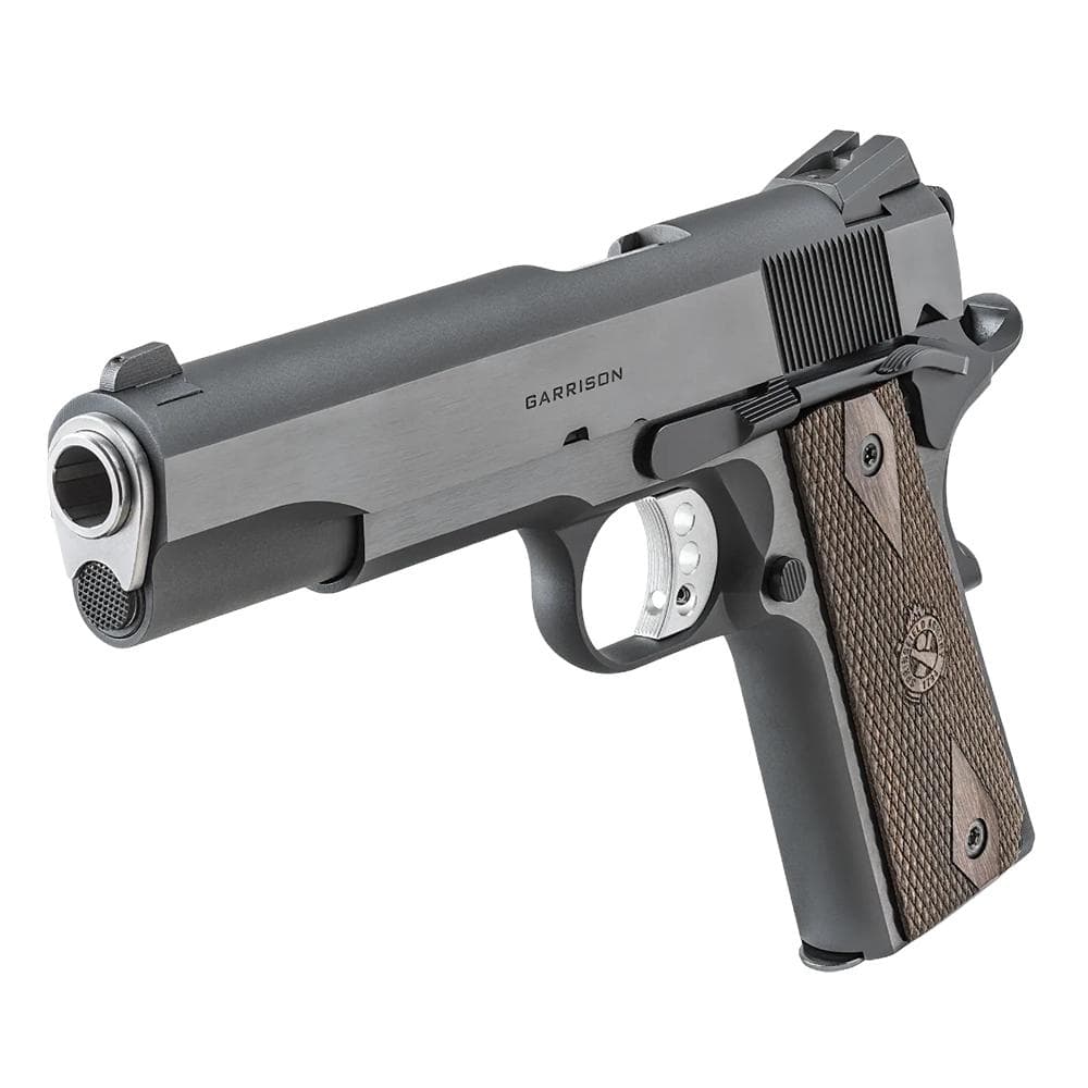 Springfield 1911 Garrison Handgun 9mm Luger 9rd Magazine 5" Barrel Blued
