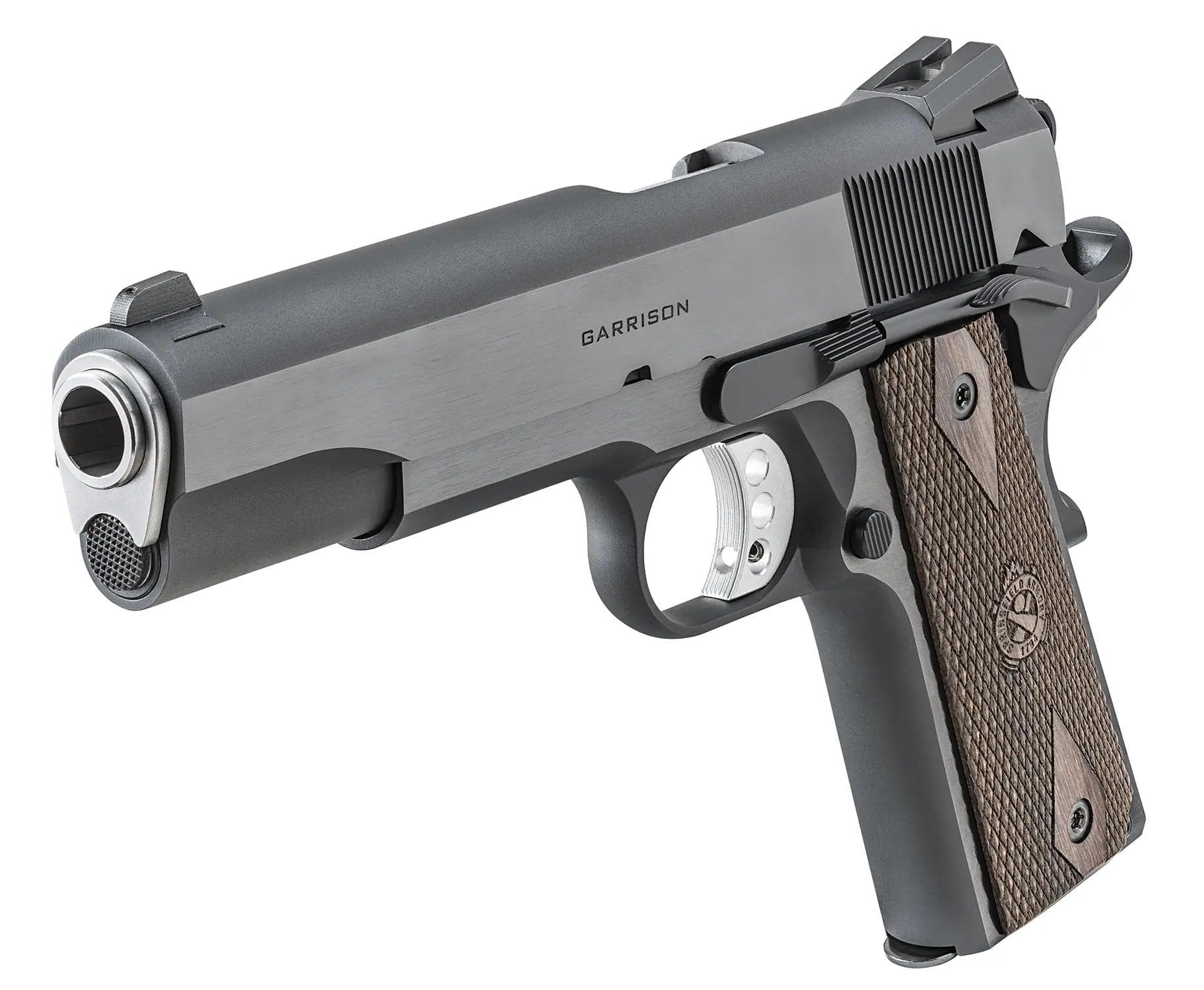 Springfield 1911 Garrison Handgun 9mm Luger 9rd Magazine 5" Barrel Blued