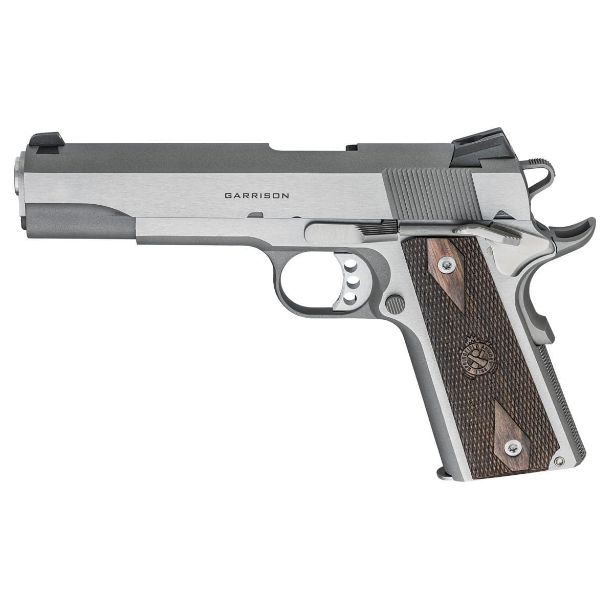 Springfield Armory 1911 Garrison 45 ACP Handgun 7rd Magazine 5" Barrel Stainless