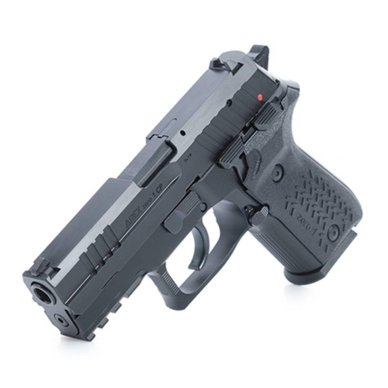 Arex Zero 1 Compact Handgun 9mm Luger 15rd Magazines(2) 3.85" Barrel Black