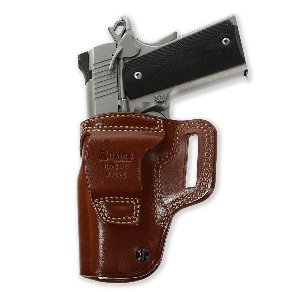 Galco Avenger Belt Holster for Colt 1911 with 5" Barrel Tan RH