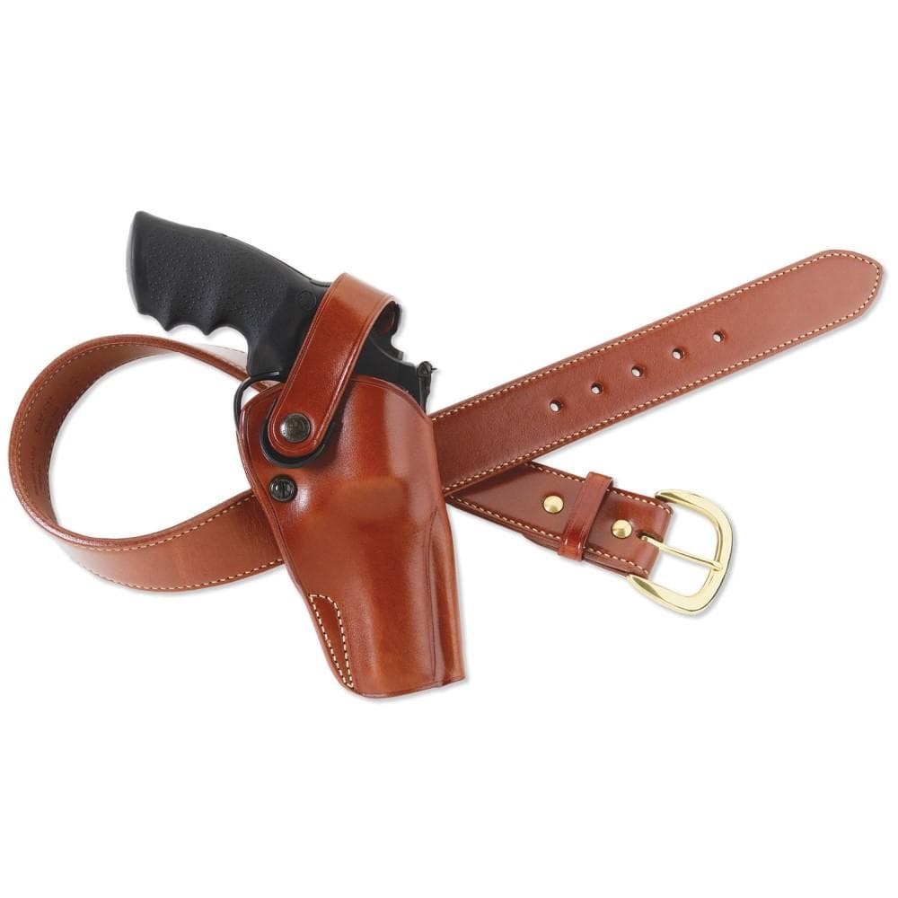 Galco DAO Strongside/Crossdraw Belt Holster for S&W K&L Frame with 6" Barrel Tan RH