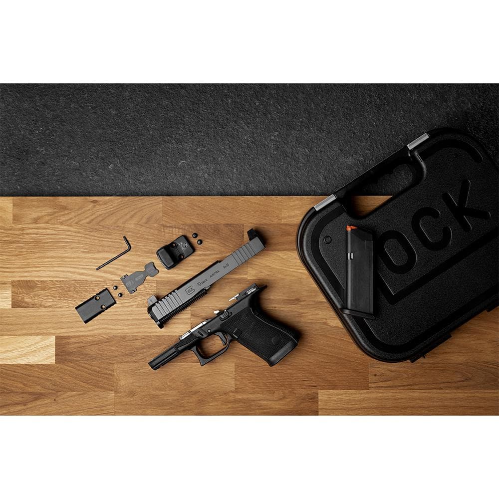 Glock 19 Gen 6 Handgun 9mm Luger 15rd Magazines (3) 4.02" Barrel Black Austria