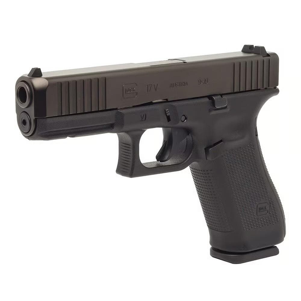 Glock V-Series Model 17 Handgun 9mm Luger 10rd Magazines (3) 4.5" Barrel Black Austria