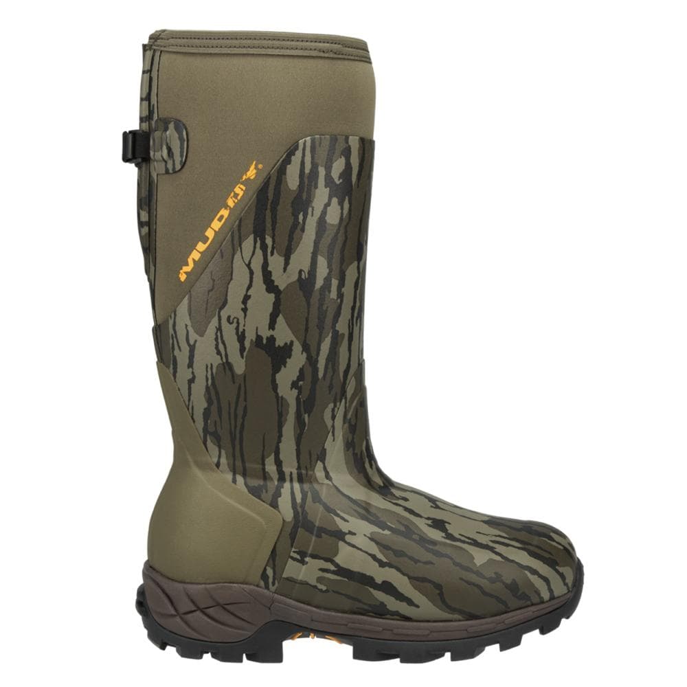 Muddy DV8 17" Insulated Boots 1000G Mossy Oak Bottomland Size 12D