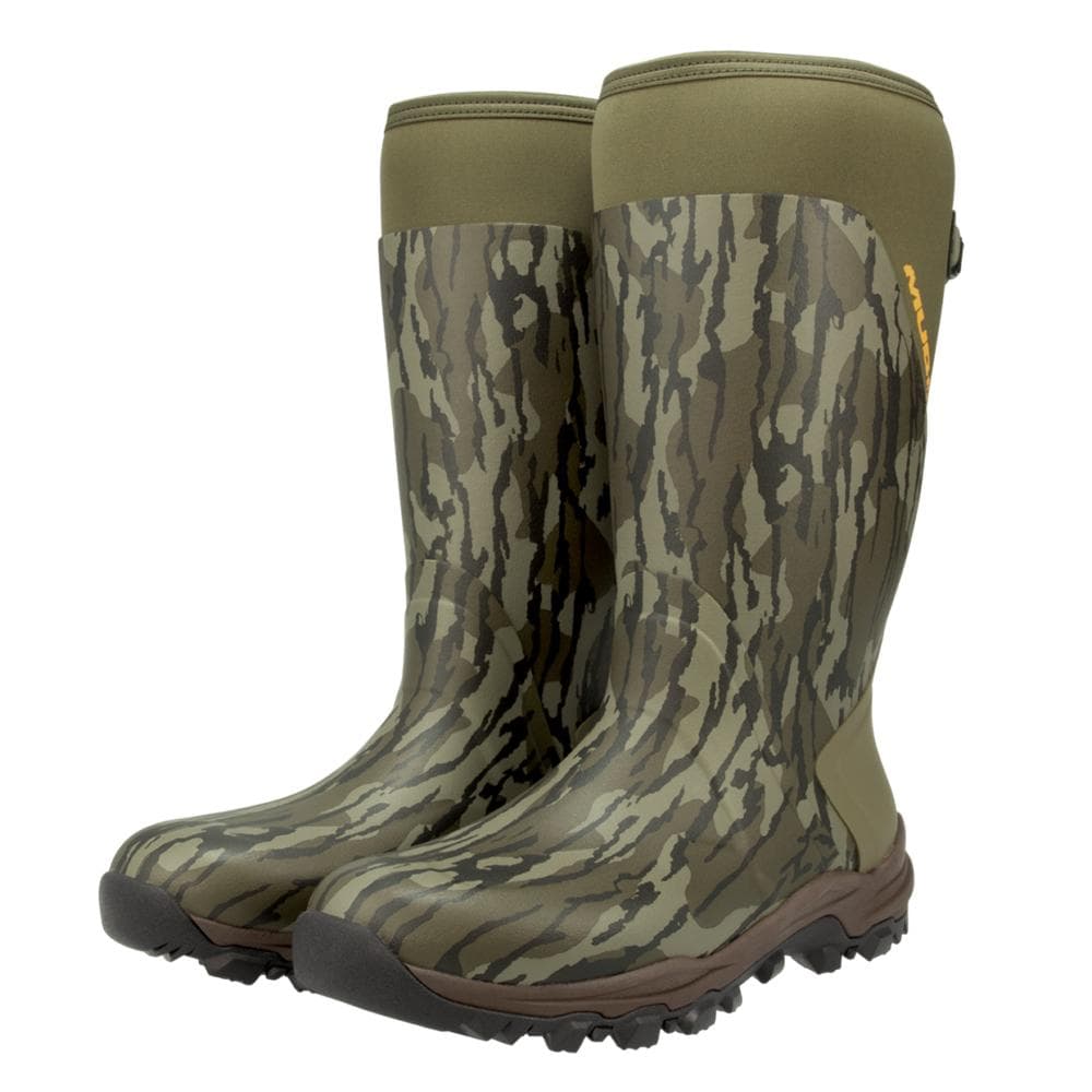 Muddy DV8 17" Non-Insulated Boots Mossy Oak Bottomland Size 8D