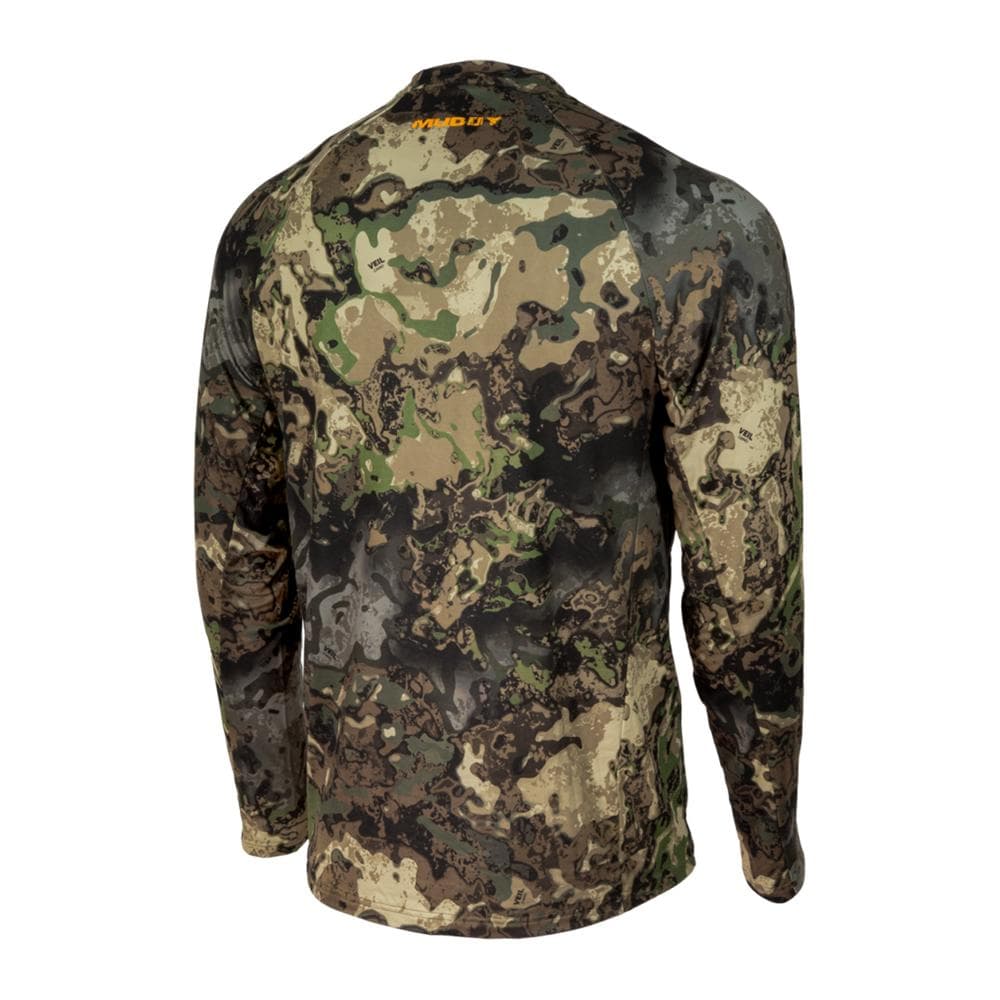 Muddy Base Layer Crew Long Sleeve Shirt Veil Canyon Hybrid S