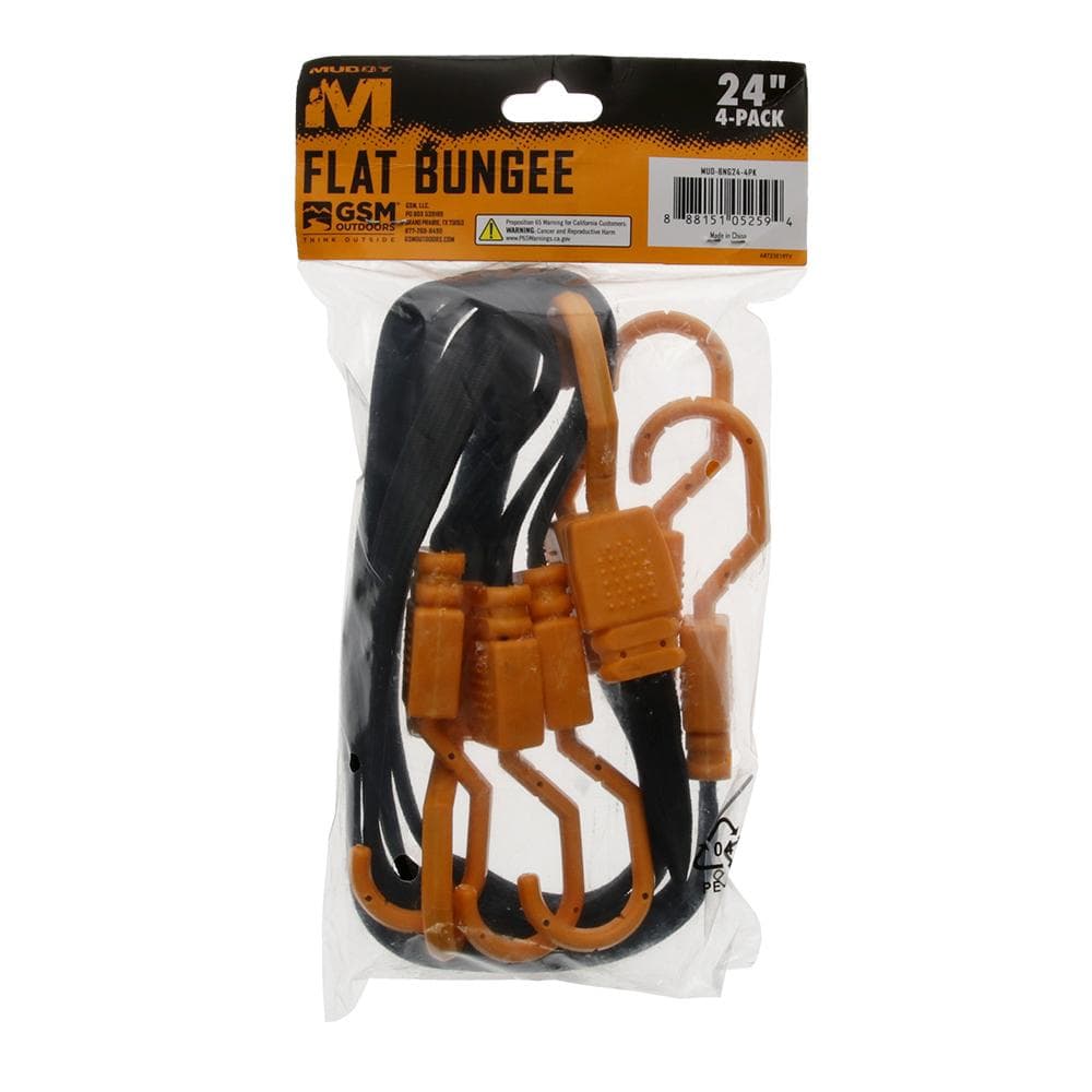 Muddy Flat Bungee 24" 4/ct
