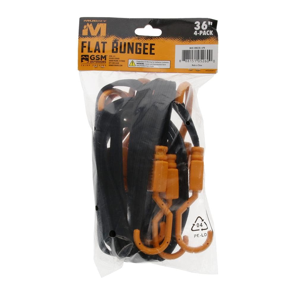 Muddy Flat Bungee 36" 4/ct