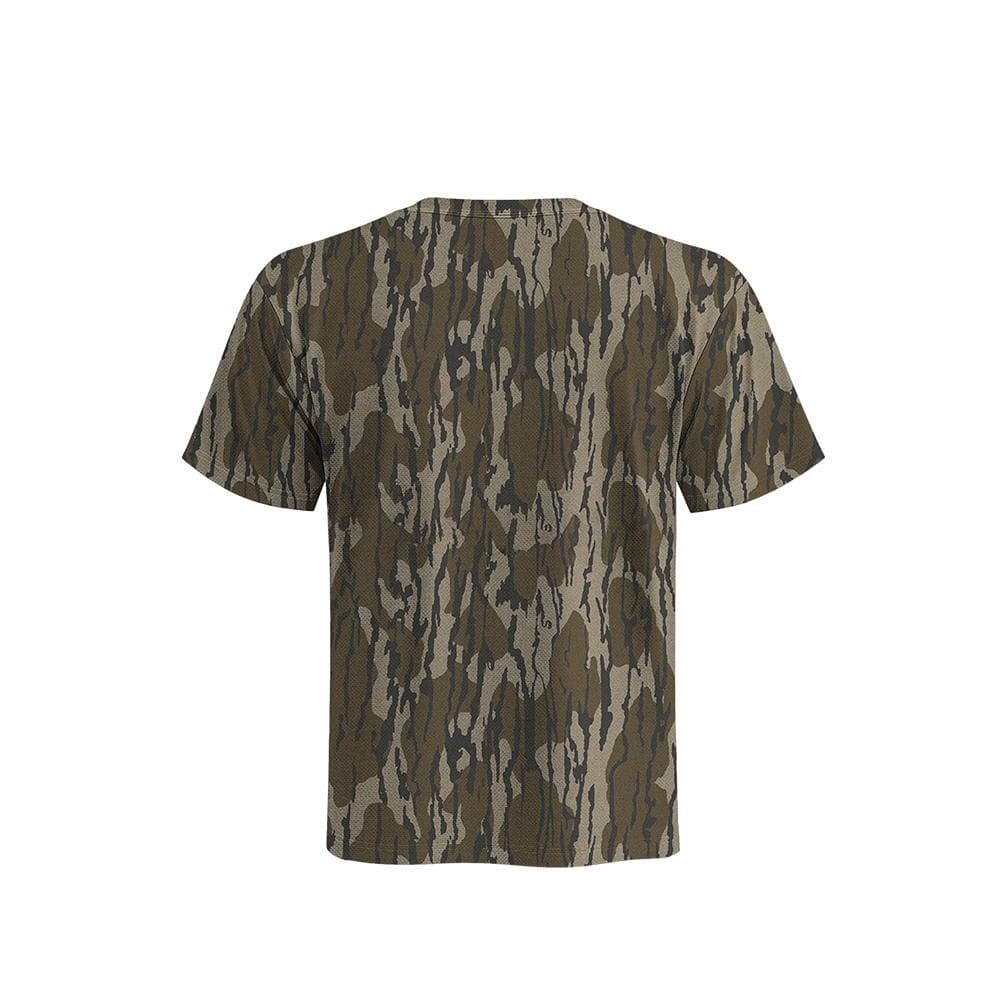 Muddy DV8 Ambush Lightweight Short Sleeve Shirt Mossy Oak Bottomland S