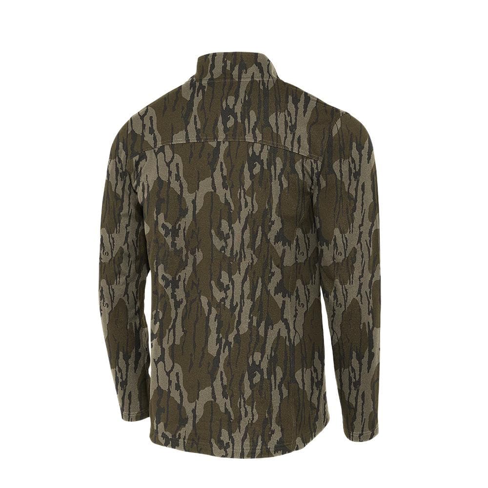 Muddy DV8 Quest Midweight Quarter Zip Sweatshirt Mossy Oak Bottomland 3XL