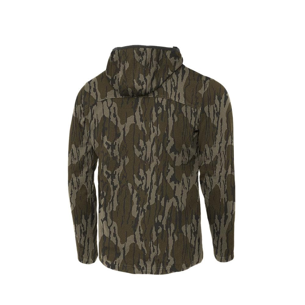 Muddy DV8 Quest Midweight Quarter Zip Hoodie Mossy Oak Bottomland 3XL