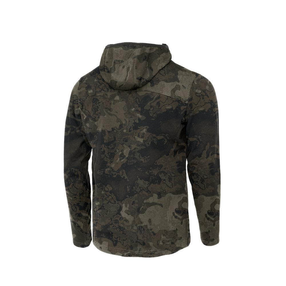 Muddy DV8 Quest Midweight Quarter Zip Hoodie Veil Canyon Grey XL