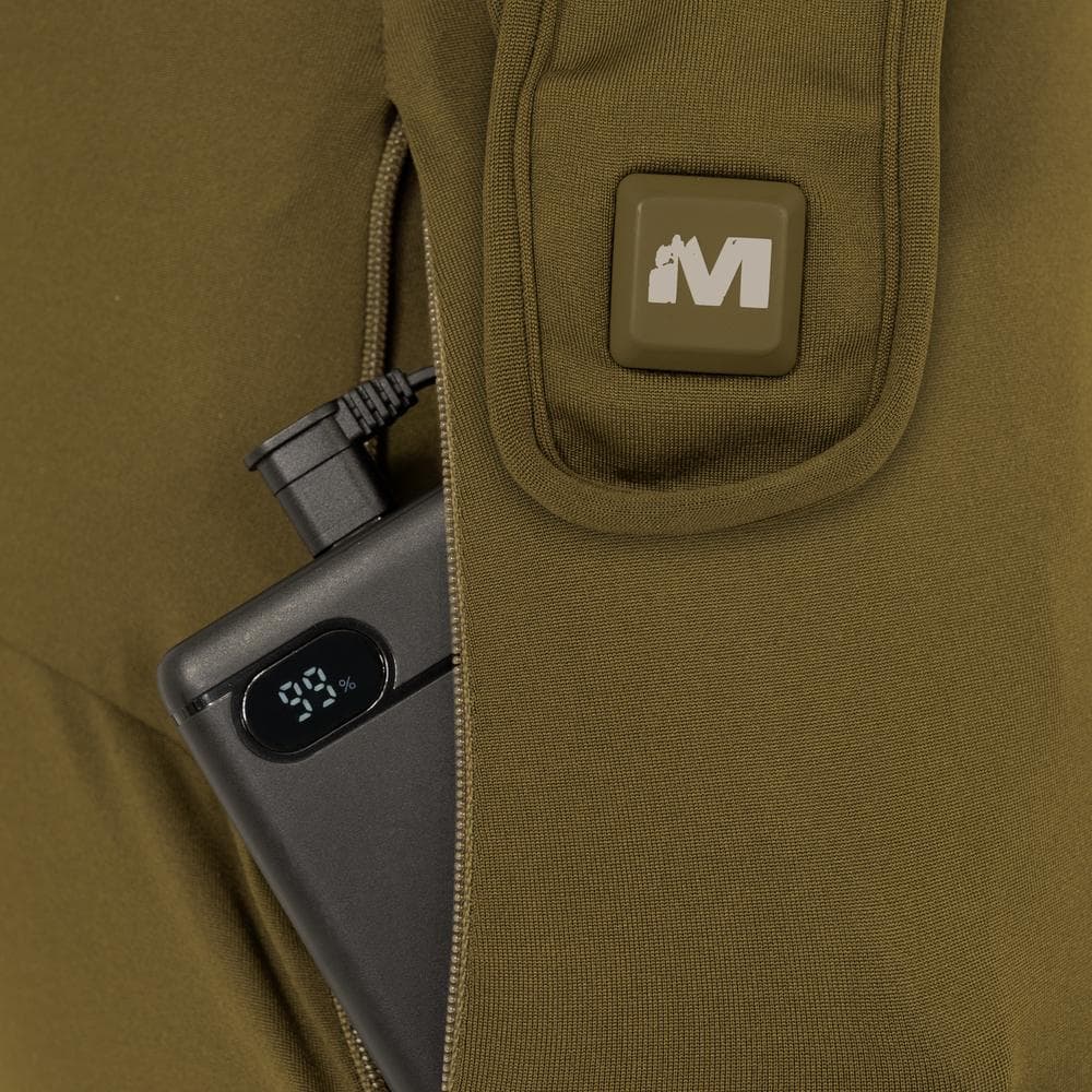 Muddy Nucleus Heated Bottom Hunting Pants Brown Clay S