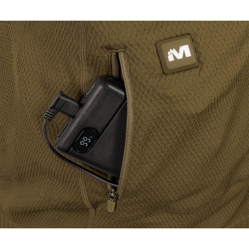 Muddy Nucleus Heated Hunting Vest Brown Clay XL